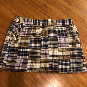 J Crew Women’s Madras Skirt